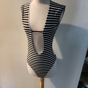 Black and White Swinsuit